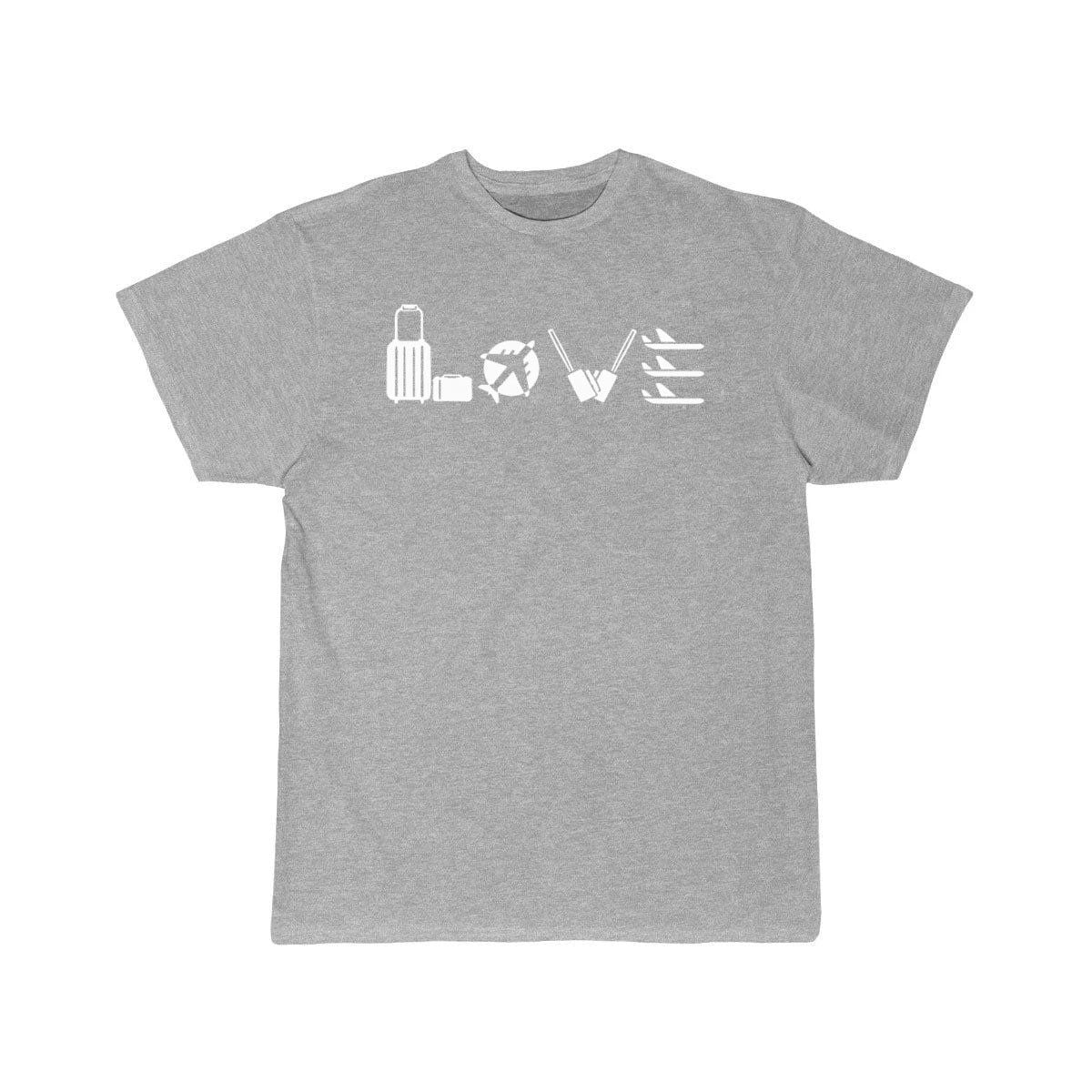 Gift for Flight Attendant Cabin Crew Love Flight T-SHIRT THE AV8R