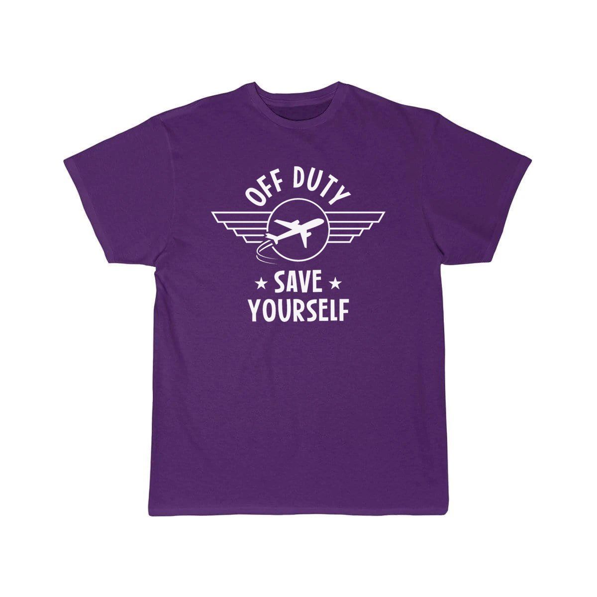 Off Duty Save Yourself T-SHIRT THE AV8R