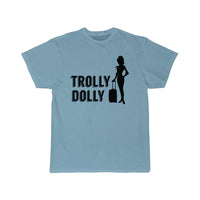 Thumbnail for Trolly Dolly Flight Attendant Cabin Crew Job T-SHIRT THE AV8R