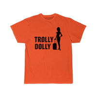 Thumbnail for Trolly Dolly Flight Attendant Cabin Crew Job T-SHIRT THE AV8R