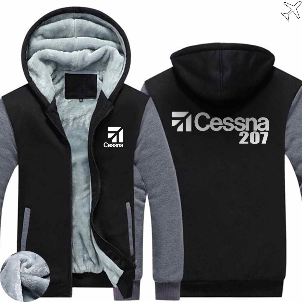 CESSNA 207 ZIPPER SWEATERS THE AV8R