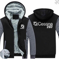 Thumbnail for CESSNA 207 ZIPPER SWEATERS THE AV8R