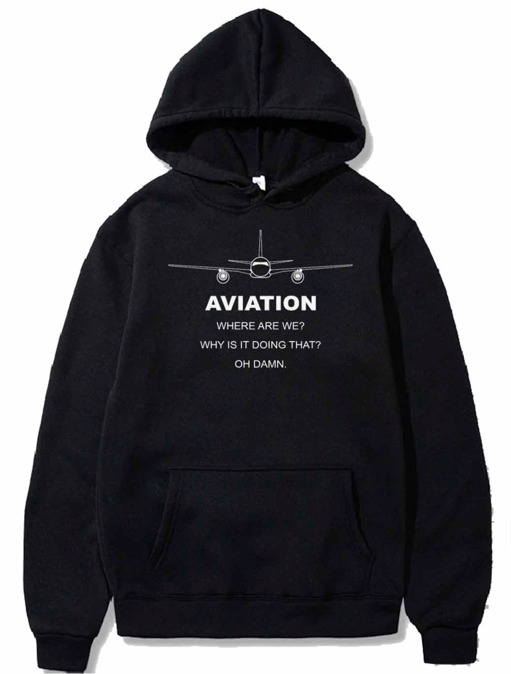 Aviation Airplane Pilot Funny PULLOVER THE AV8R