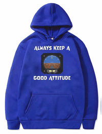 Thumbnail for Always Keep A Good Attitude Aviation Funny PULLOVER THE AV8R