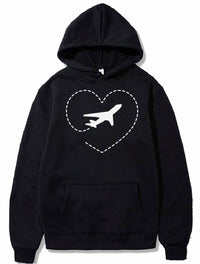 Thumbnail for Airplane Heart Broken Line Cool Gift Idea PULLOVER THE AV8R