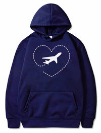 Thumbnail for Airplane Heart Broken Line Cool Gift Idea PULLOVER THE AV8R