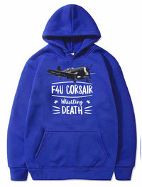 Thumbnail for Whistling Death shirt F4U Corsair WWII Aircraft PULLOVER THE AV8R