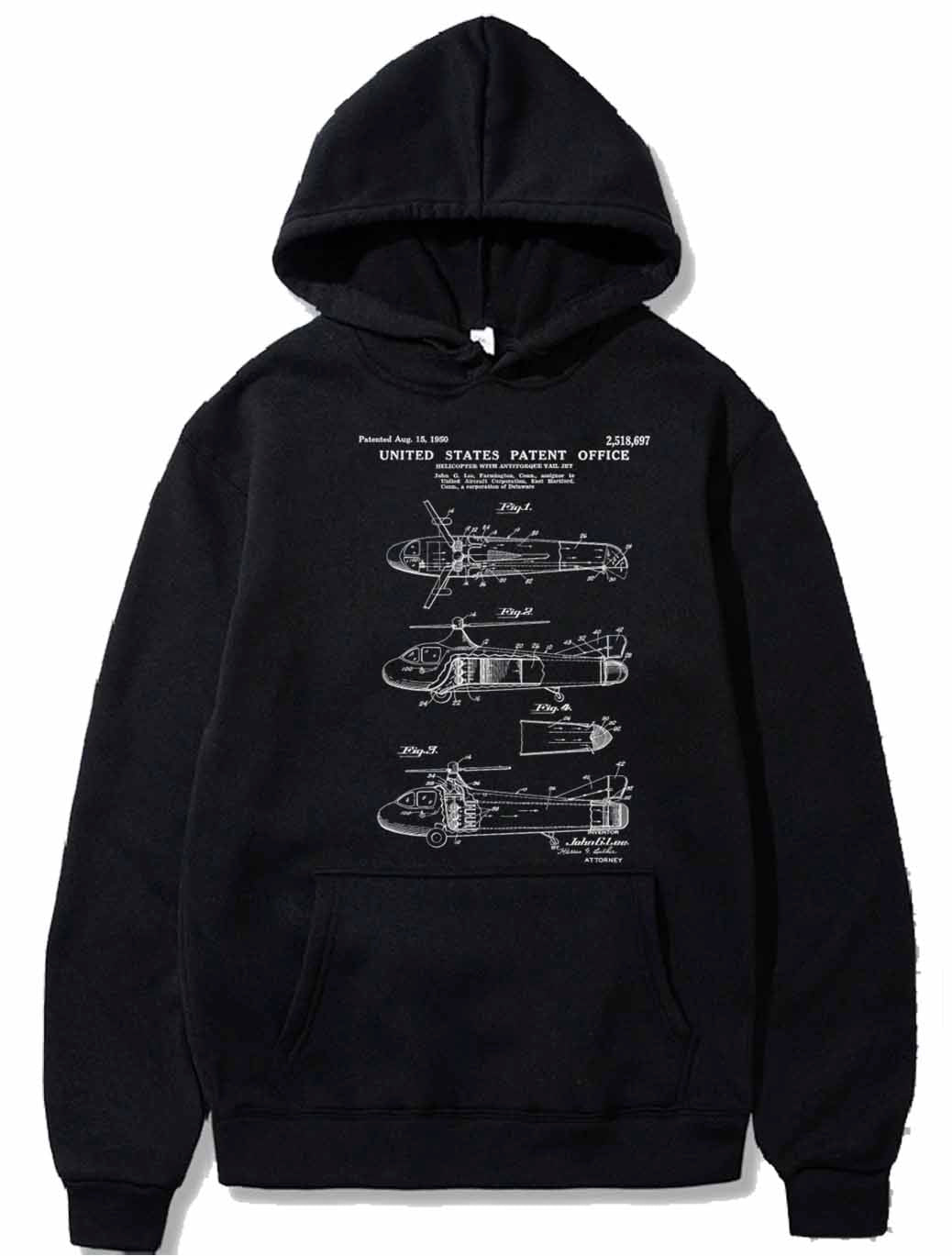 Spitfire airplane blueprint PULLOVER THE AV8R