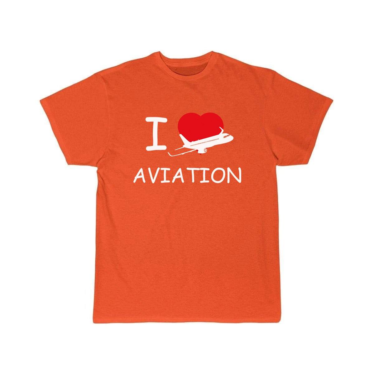 I LOVE AVIATION DESIGNED T SHIRT THE AV8R