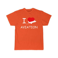 Thumbnail for I LOVE AVIATION DESIGNED T SHIRT THE AV8R