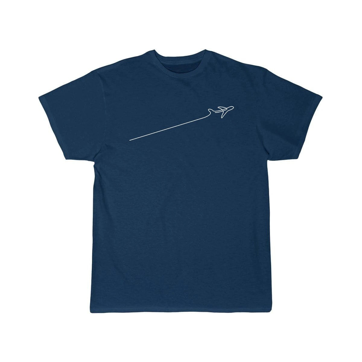 MINIMALIST LINE WITH AIRPLANE DESIGN CLASSIC T-SHIRT THE AV8R