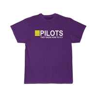 Thumbnail for PILOTS THEY KNOW HOW TO FLY DESIGNED T SHIRT THE AV8R