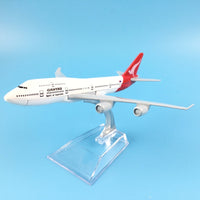 Thumbnail for Qantas Boeing 747 Model Plane Airplane Model Kids Toys AV8R