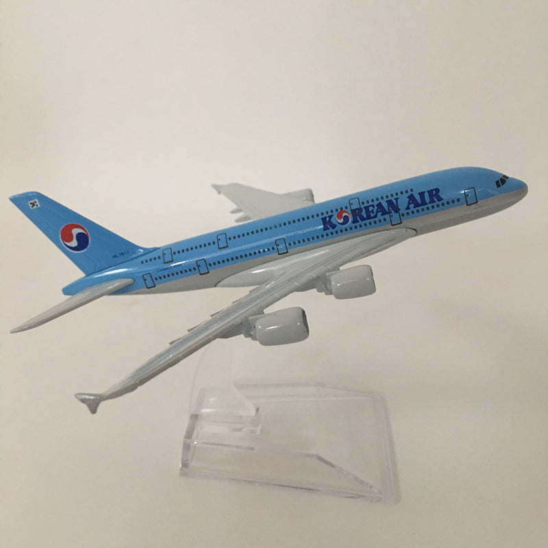 Korean Air Airbus a380 Aircraft Model Diecast Metal Airplanes 1:400 Plane AV8R