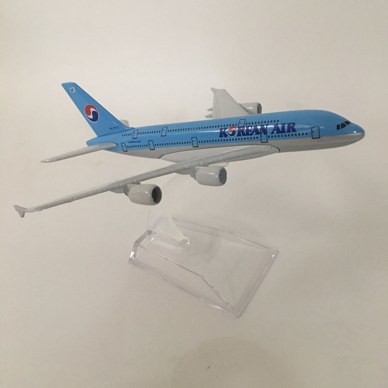 Korean Air Airbus a380 Aircraft Model Diecast Metal Airplanes 1:400 Plane AV8R