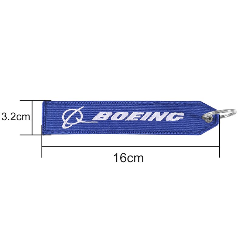 Boeing  Embroidery Key Chains THE AVIATOR