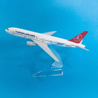 Thumbnail for Turkish Airlines Boeing 777 Aircraft Diecast Metal Airplanes Model AV8R