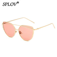 Thumbnail for Luxury Cateye Sunglasses Women Brand Designer Mirror Sun Glasses AV8R