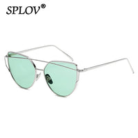 Thumbnail for Luxury Cateye Sunglasses Women Brand Designer Mirror Sun Glasses AV8R