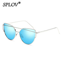 Thumbnail for Luxury Cateye Sunglasses Women Brand Designer Mirror Sun Glasses AV8R