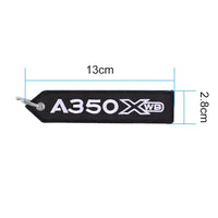 Thumbnail for AIRBUS A350 Embroidery Key chain THE AVIATOR