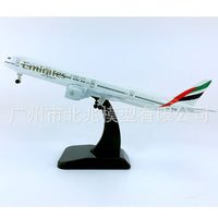 Thumbnail for Aircraft Plane Model 20CM American TURKISH CANADA Emirates Singapore Vietnam France Egypt Saudi Airlines B777 Airplane model AV8R