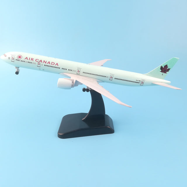 Aircraft Plane Model 20CM American TURKISH CANADA Emirates Singapore Vietnam France Egypt Saudi Airlines B777 Airplane model AV8R