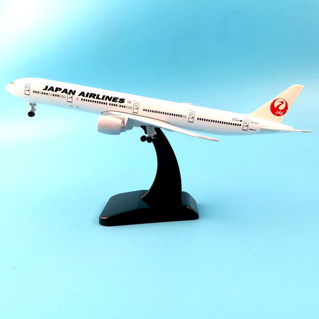 Aircraft Plane Model 20CM American TURKISH CANADA Emirates Singapore Vietnam France Egypt Saudi Airlines B777 Airplane model AV8R