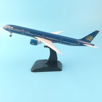 Thumbnail for Aircraft Plane Model 20CM American TURKISH CANADA Emirates Singapore Vietnam France Egypt Saudi Airlines B777 Airplane model AV8R