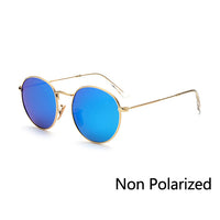 Thumbnail for New Vintage Metal Round Sunglasses Men Women Steampunk Retro Sun Glasses AV8R