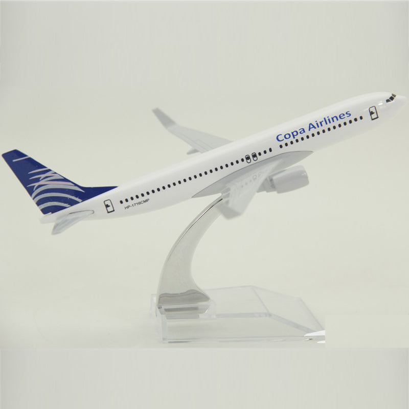 Copa Airlines Boeing B737-800 Airplane Model Aircraft Model Scale 1:400 Diecast Plane Model AV8R