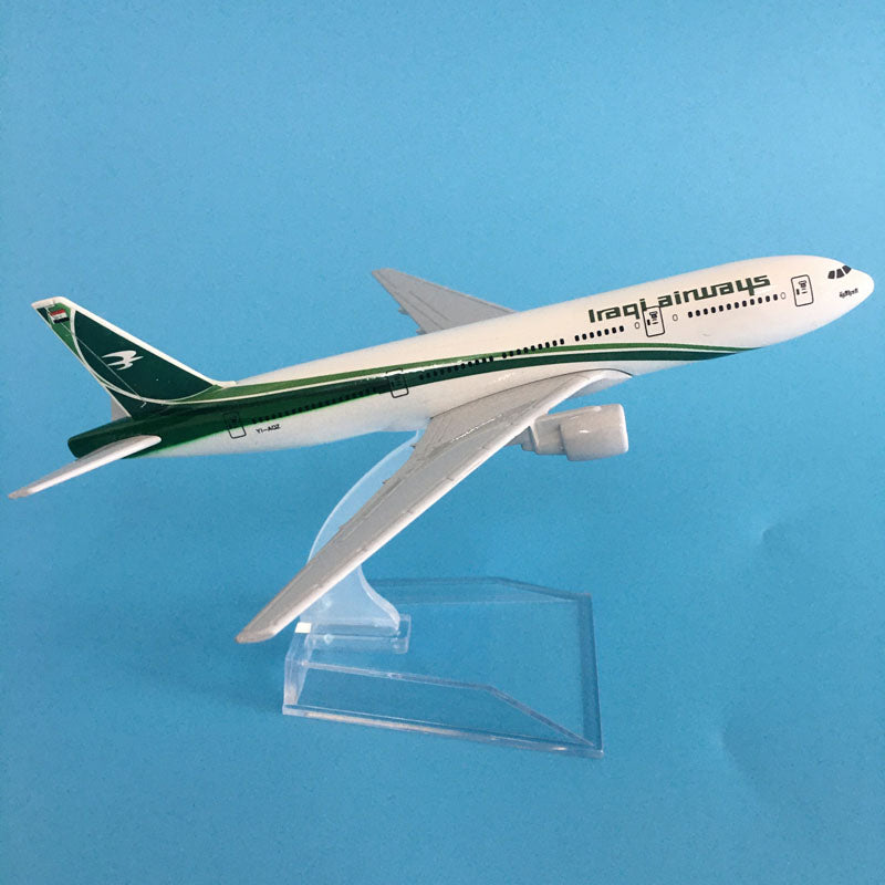 Iraqi Airways Boeing 777 Plane Model Airplane Model Aircraft Model 1:400 Diecast Metal Airplanes Plane AV8R