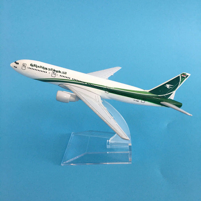 Iraqi Airways Boeing 777 Plane Model Airplane Model Aircraft Model 1:400 Diecast Metal Airplanes Plane AV8R