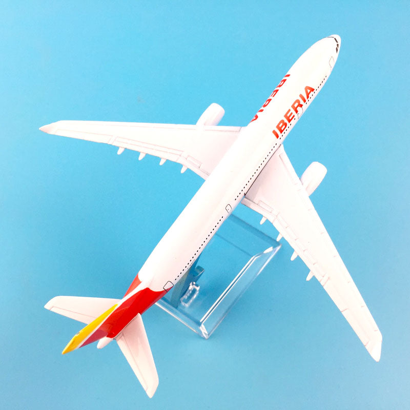 Airplane Model Spain Iberia Airlines A330 Aircraft Model Diecast Metal Airplanes AV8R