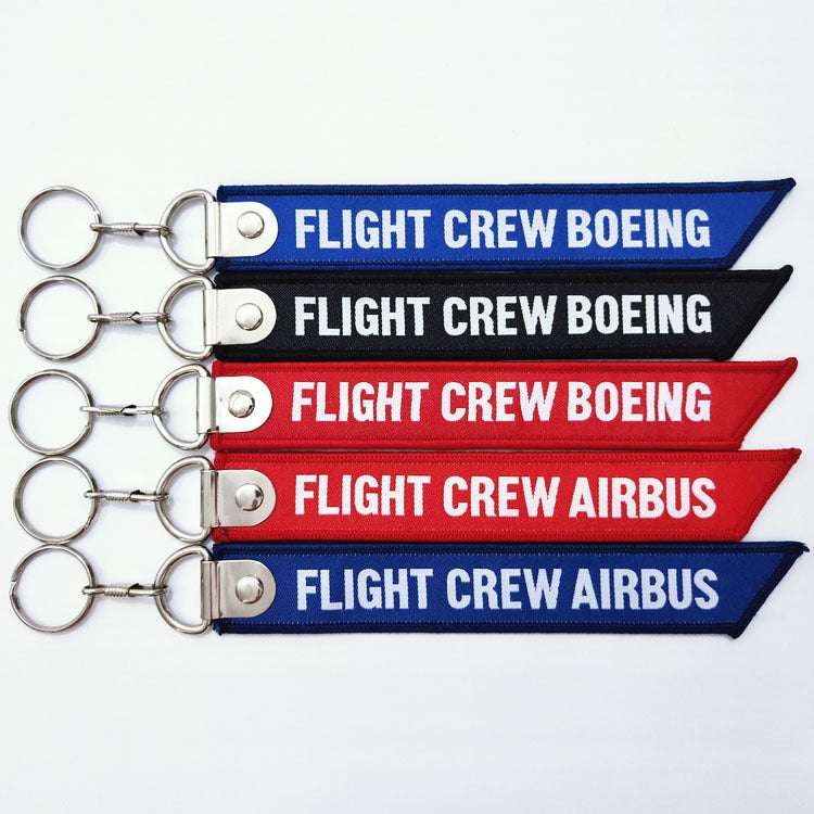 Airbus Boeing Passenger Plane Airplane Key Chain THE AVIATOR