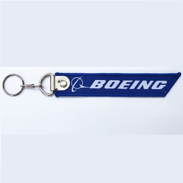 Airbus Boeing Passenger Plane Airplane Key Chain THE AVIATOR