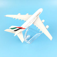 Thumbnail for The United Arab Emirates Airbus A380 Metal Airplane Model Office Decoration Toy Gift AV8R