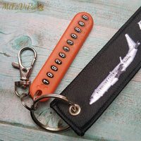 Thumbnail for Boeing 737  Embroidery  Key Rings THE AVIATOR