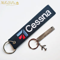 Thumbnail for Cessna Embroidery Key Chain THE AVIATOR