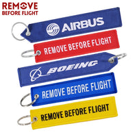 Thumbnail for BOEING Keychain llavero Embroidery Key Ring  CHAIN THE AVIATOR