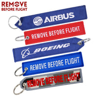 Thumbnail for BOEING Keychain llavero Embroidery Key Ring  CHAIN THE AVIATOR