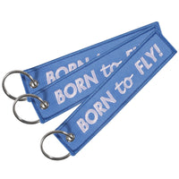 Thumbnail for BORN TO FLY Embroidery  Key Ring Chain THE AVIATOR