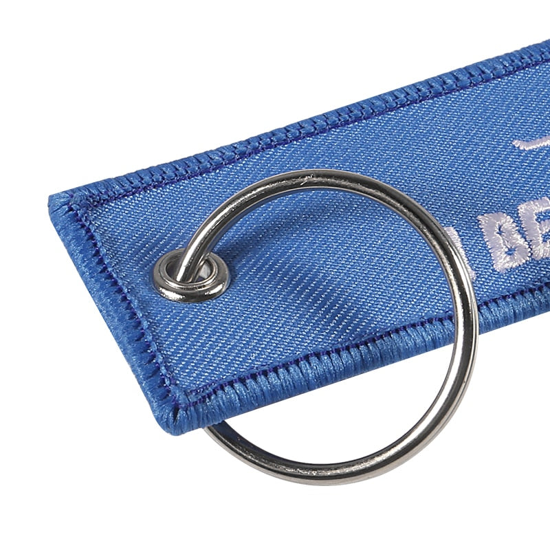 I BELONG IN THE AIR Embroidery Key Ring Chain THE AVIATOR