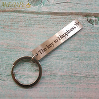 Thumbnail for The Key to Happiness Metal Key Chain THE AVIATOR