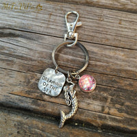 Thumbnail for Seahorse with  Mermaid Keychain for Woman THE AVIATOR