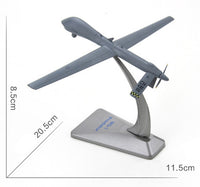 Thumbnail for Aircraft Plane model MQ-1 Predator Drone Reconnaissance Toy Collection Airplane model AV8R