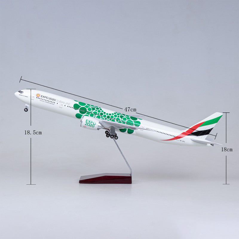 United Arab Emirates Boeing 777 Plane Model Airplane Model Aircraft Model AV8R