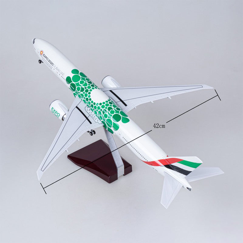 United Arab Emirates Boeing 777 Plane Model Airplane Model Aircraft Model AV8R