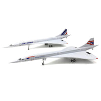 Thumbnail for French Concorde Airplane Model Plane Model Aircraft Diecast Metal 1/200 Scale Planes AV8R