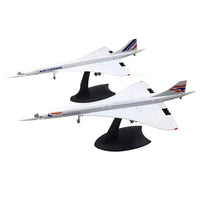 Thumbnail for French Concorde Airplane Model Plane Model Aircraft Diecast Metal 1/200 Scale Planes AV8R